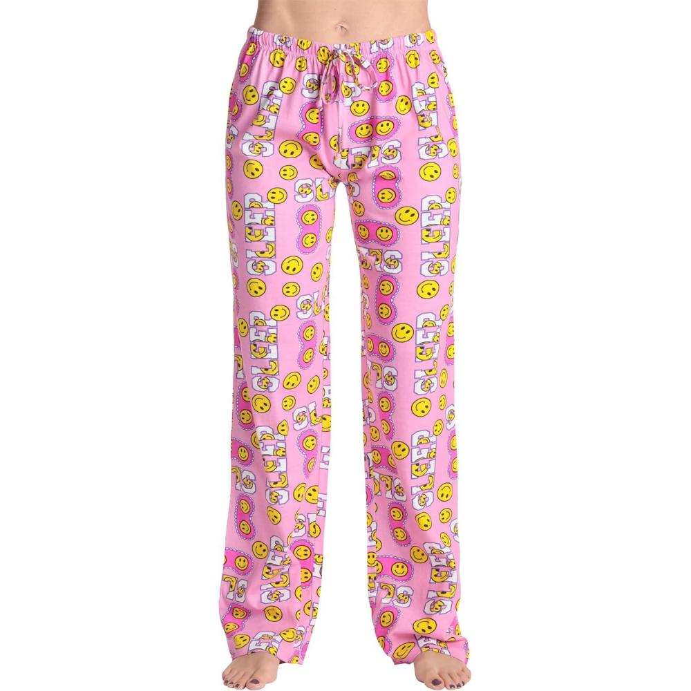 imageJust Love Women Buffalo Plaid Pajama Pants SleepwearPink Sleep Smiley