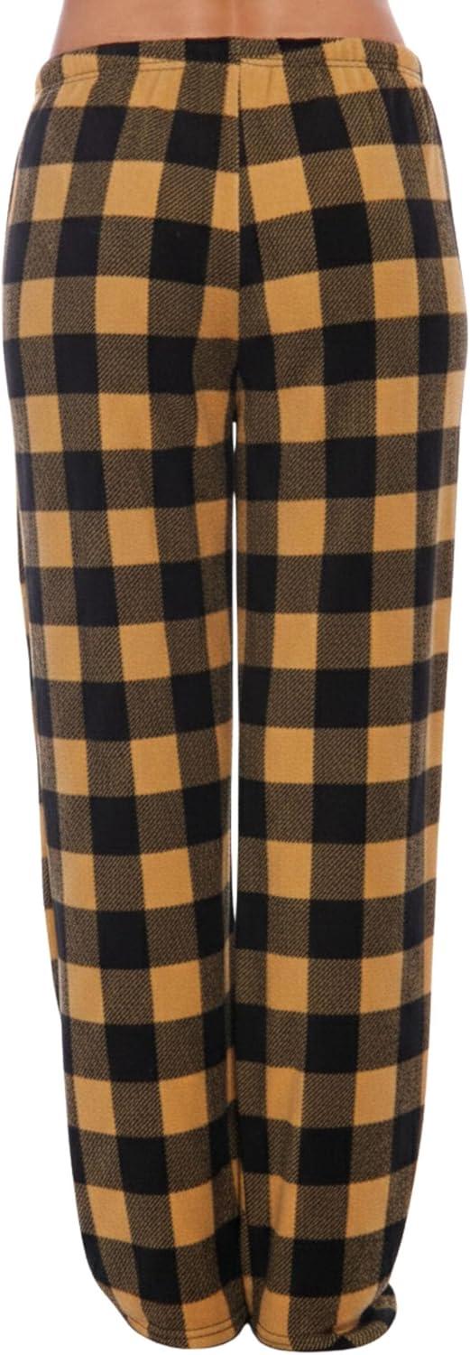 imageJust Love Women Plush Pajama Pants Buffalo PlaidBuffalo Plaid Earth