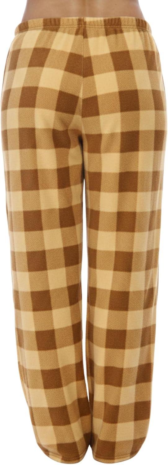 imageJust Love Women Plush Pajama Pants Buffalo PlaidBuffalo Plaid Suede