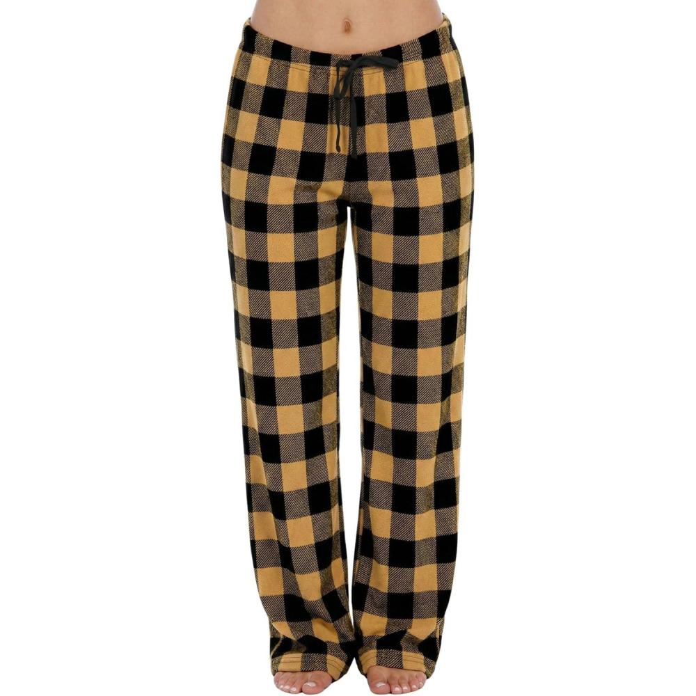 imageJust Love Women Plush Pajama Pants Buffalo PlaidBuffalo Plaid Earth