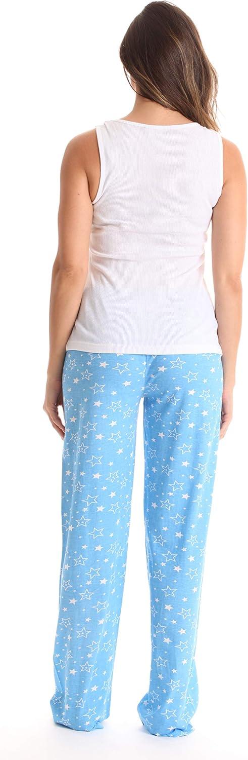 imageJust Love Womens Pajama Pant SetsWhite Nite Nite Sweet Dreams Pant Set