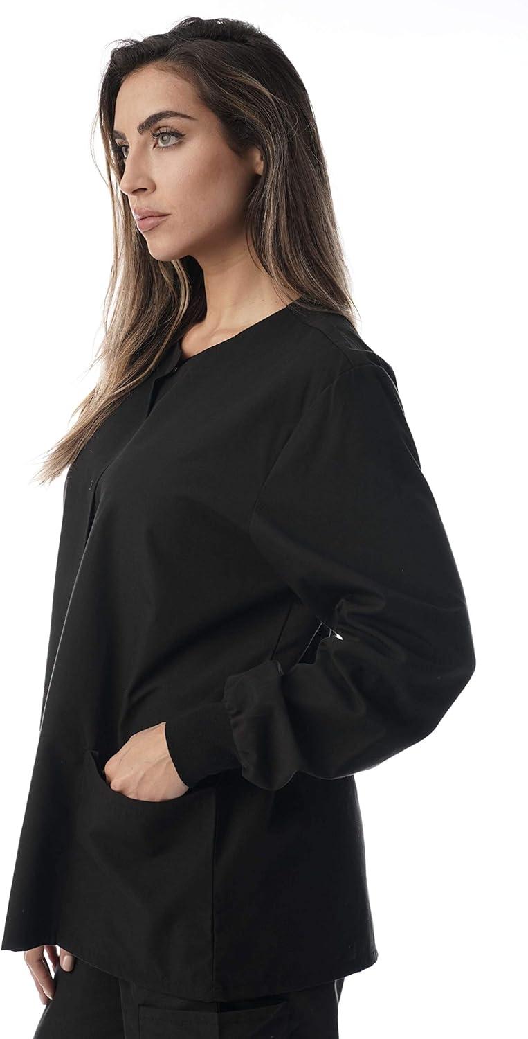imageJust Love Womens Medical Scrubs JacketBlack