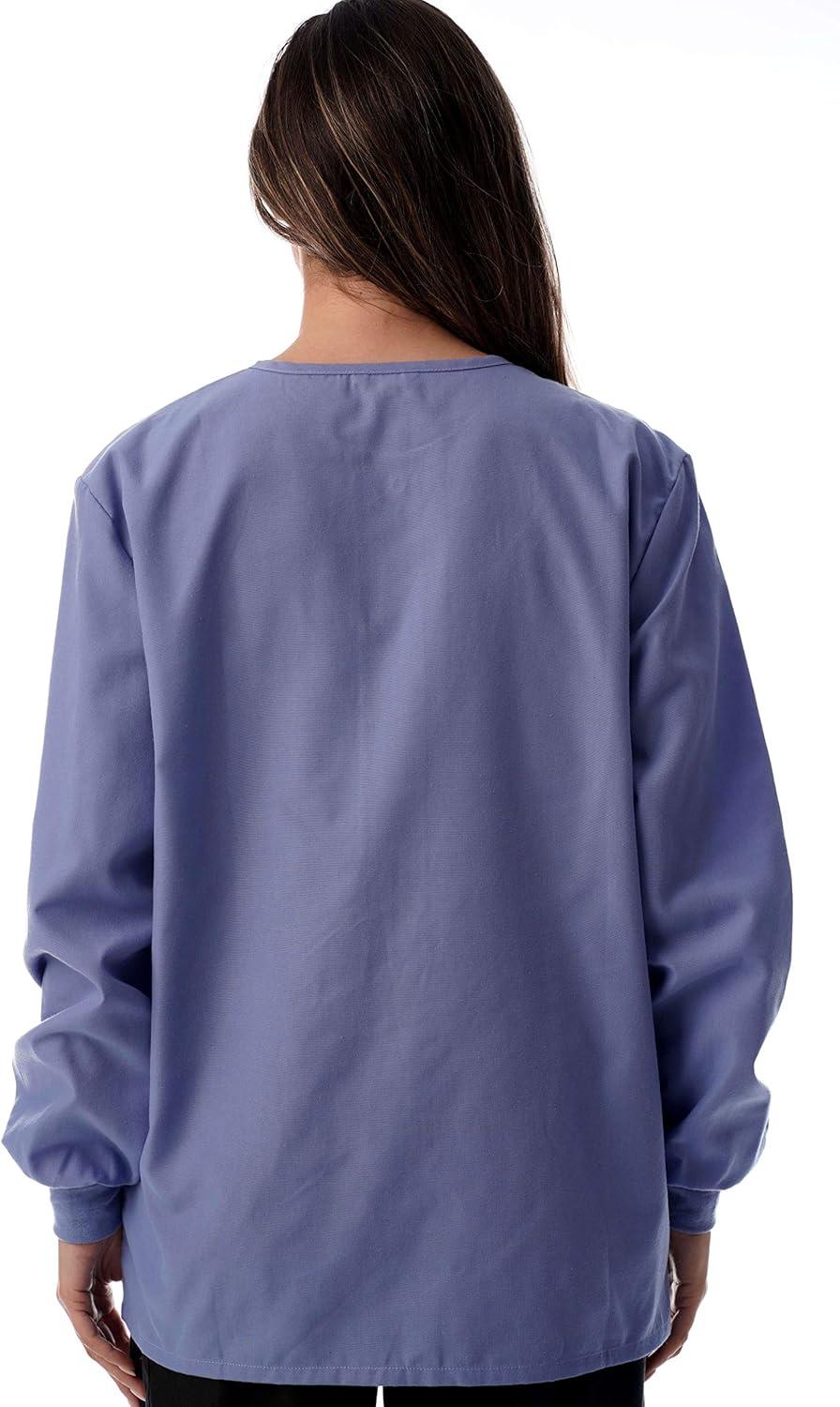 imageJust Love Womens Medical Scrubs JacketCeil Blue