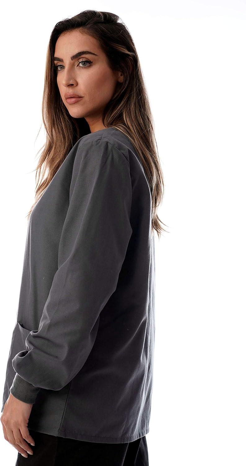 imageJust Love Womens Medical Scrubs JacketSteel Grey