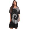 Tie Dye Black Swirl