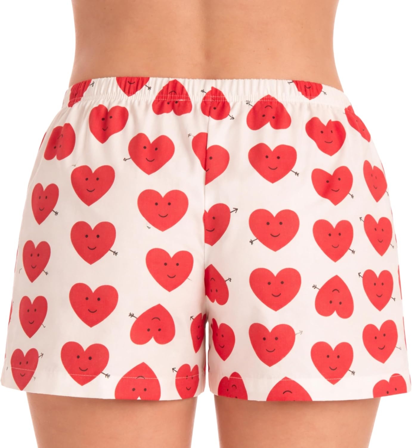 image:imageJust Love Womans Pajamas Shorts PJsBow and Arrow Hearts