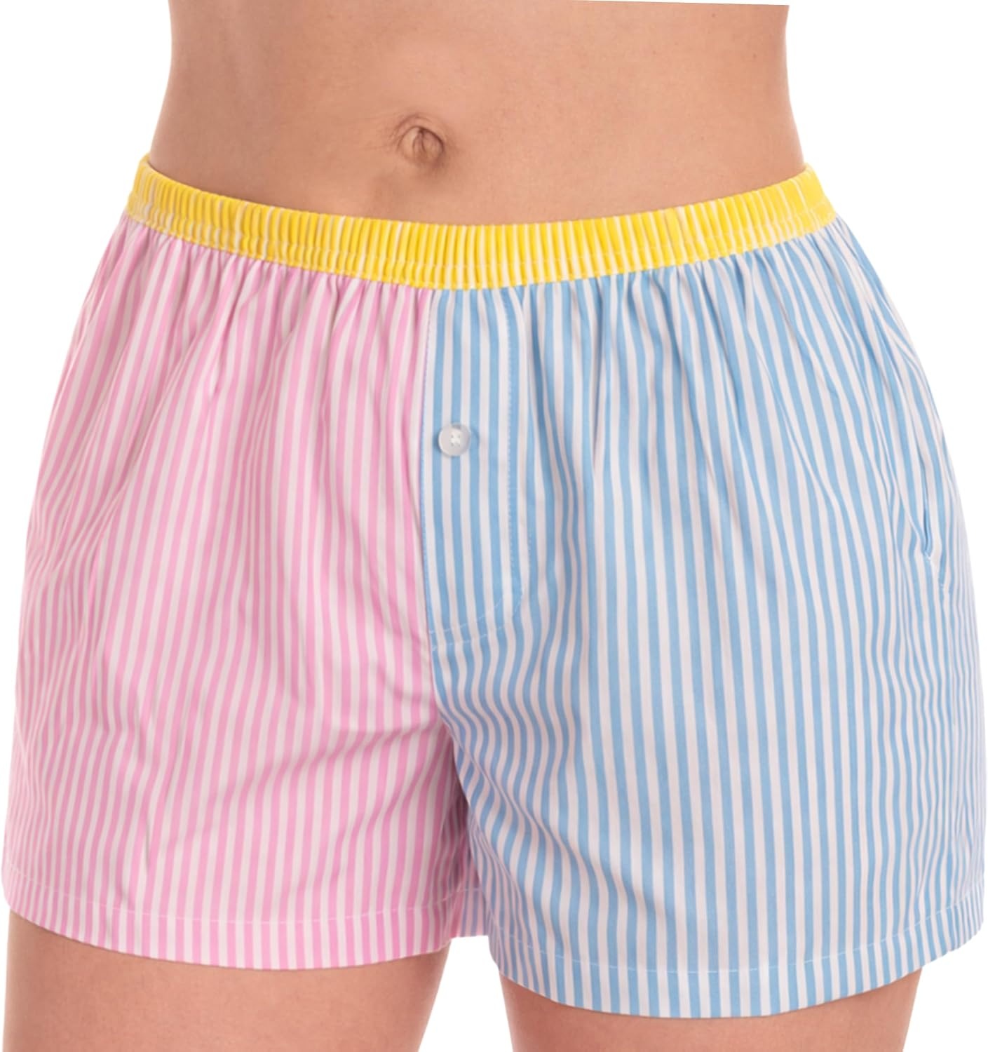image:imageJust Love Womans Pajamas Shorts PJsColor Block Stripe