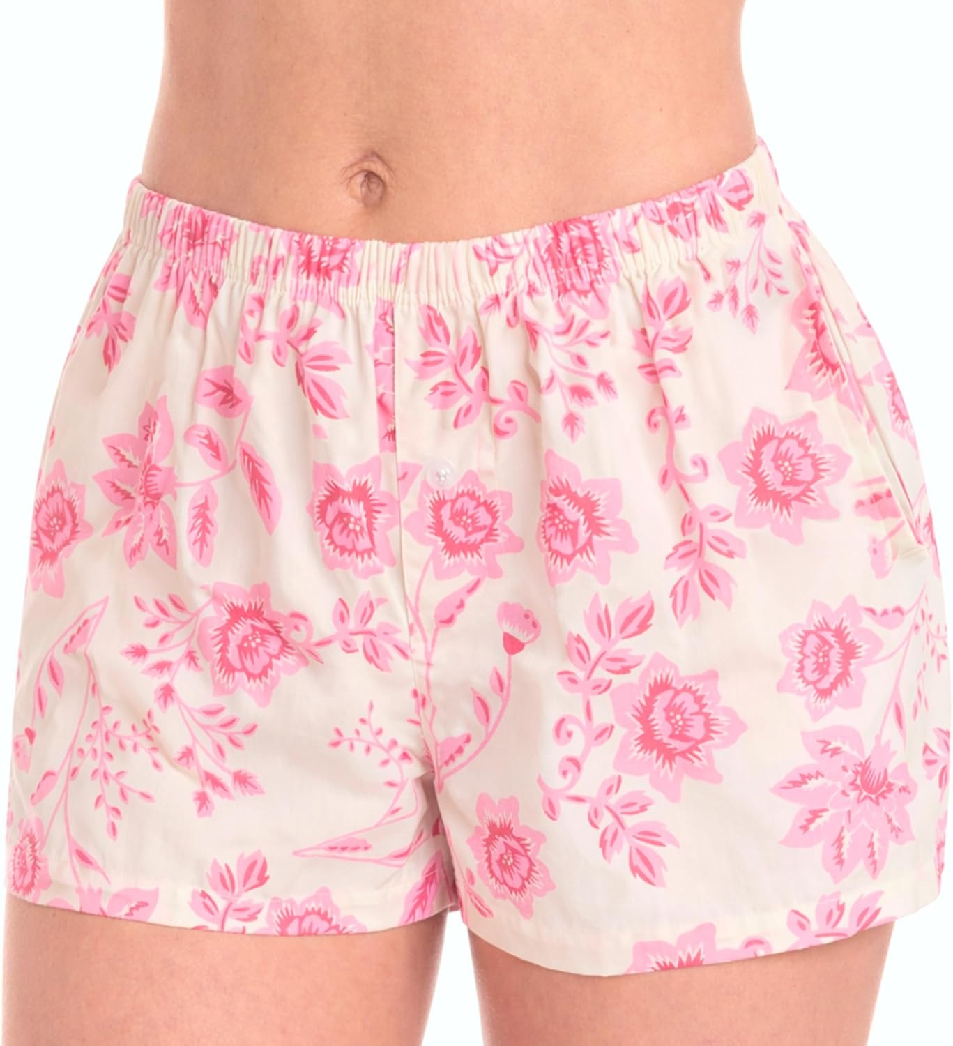 image:imageJust Love Womans Pajamas Shorts PJsFloral Pink