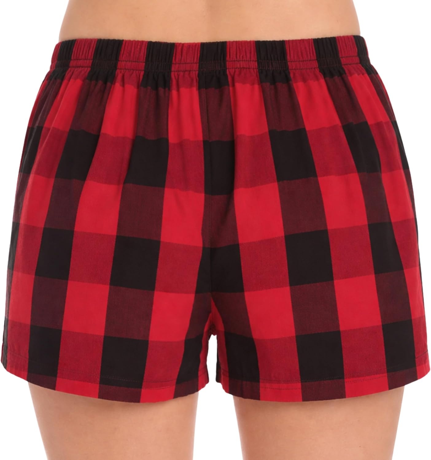 image:imageJust Love Womans Pajamas Shorts PJsRed Black Buffalo Plaid