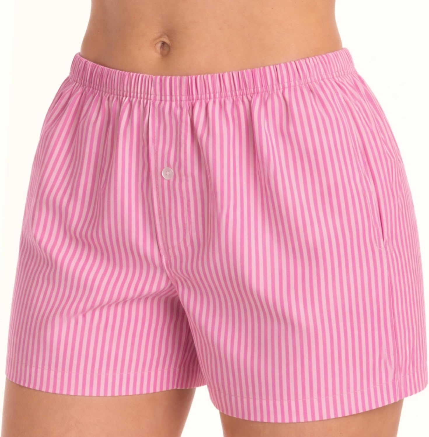 image:imageJust Love Womans Pajamas Shorts PJsStripe Tonal Pinks