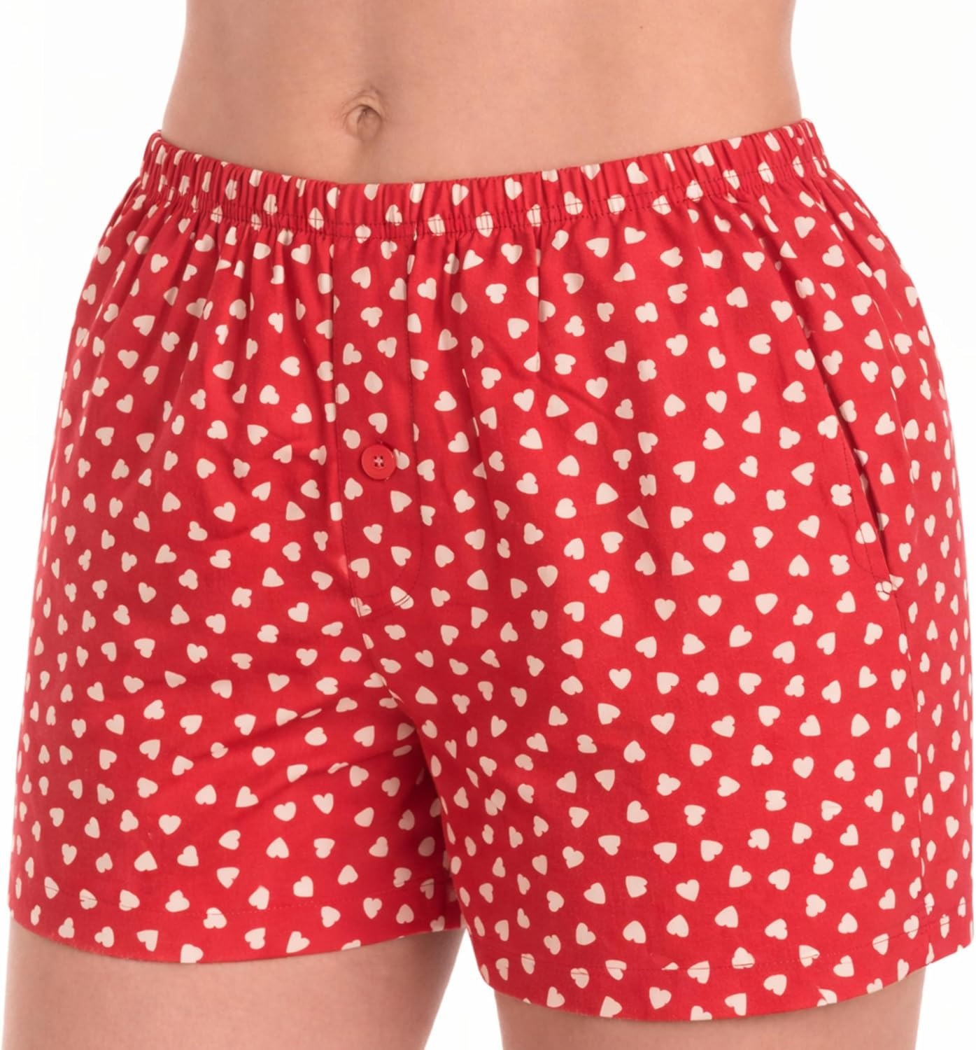 image:imageJust Love Womans Pajamas Shorts PJsTossed Small Hearts