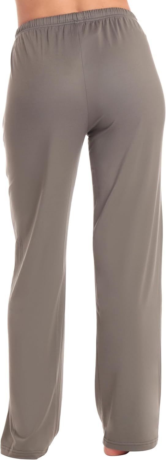 image:imageJust Love Womens Pajama Pants Soft Stretch Jersey PJ Bottoms with Two Pockets Elastic Waist and DrawstringSolid Grey