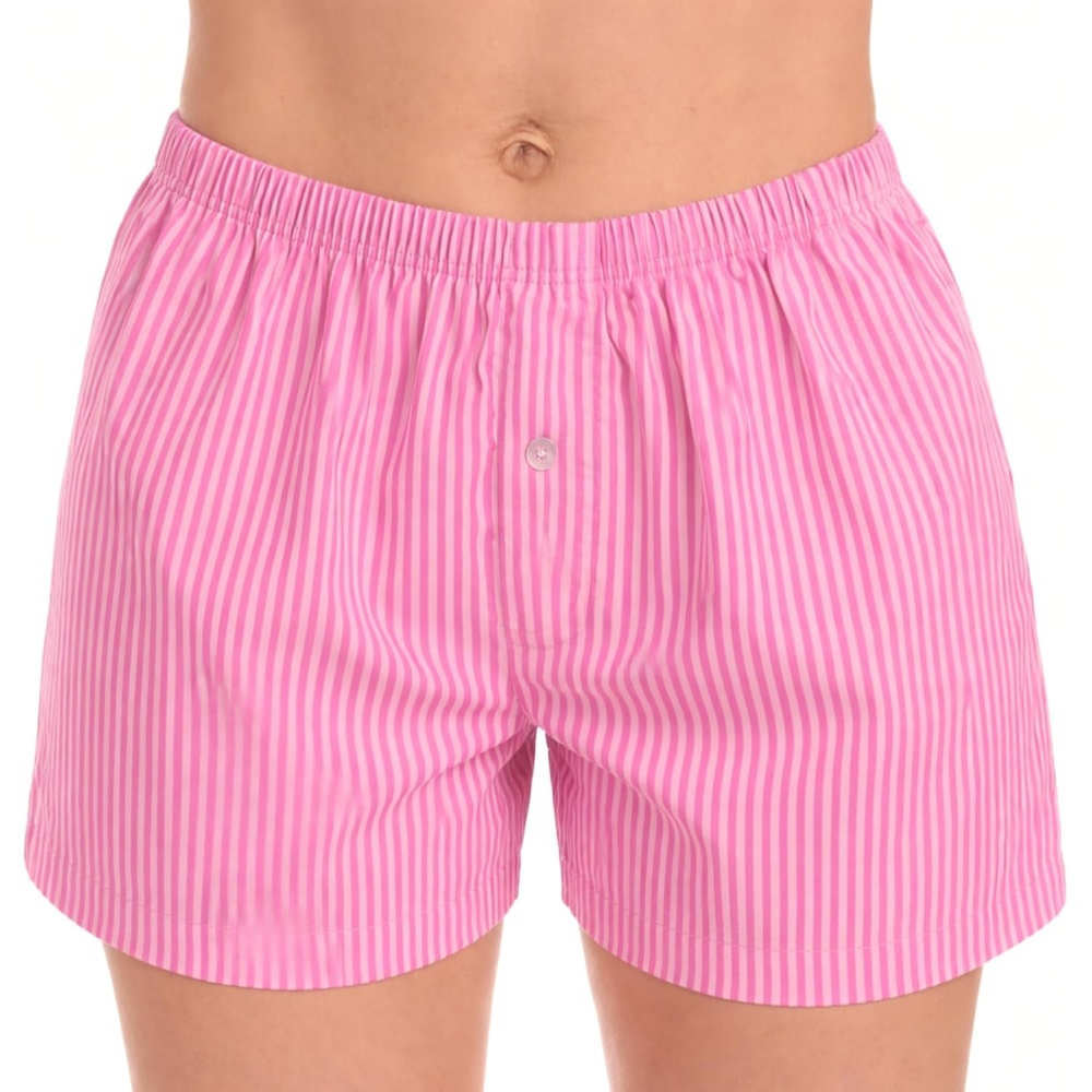 image:imageJust Love Womans Pajamas Shorts PJsStripe Tonal Pinks