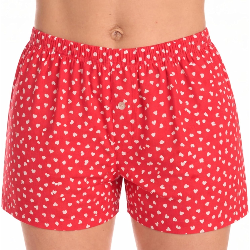 image:imageJust Love Womans Pajamas Shorts PJsTossed Small Hearts