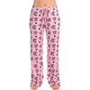 Pink - Tossed Zebra Hearts