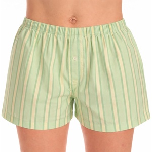 Just Love Womans Pajamas Shorts PJs(Stripe – Celery)