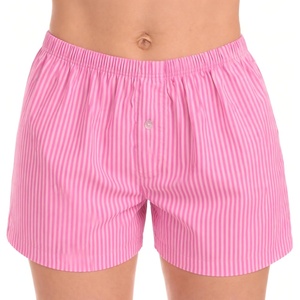 Just Love Womans Pajamas Shorts PJs(Stripe – Tonal Pinks)