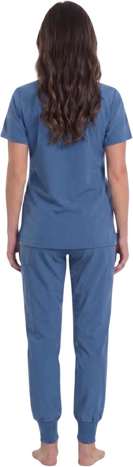 image:imageJust Love Womens VNeck Scrub SetCeil Stretch Fabric