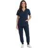 Navy Stretch Fabric
