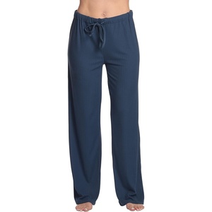 Just Love Women Pajama Pants Sleepwear Solid Pajamas(Navy)