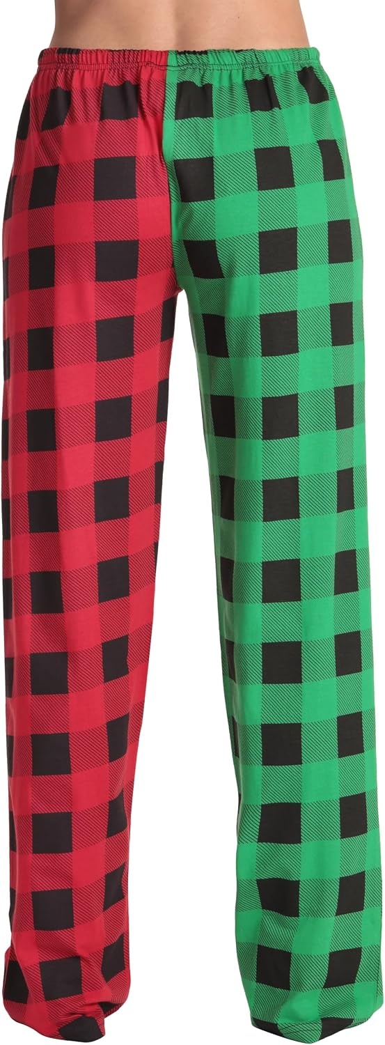 image:imageJust Love Womens Buffalo Plaid Pajama Pants 100 Cotton Jersey Knit Sleep and Lounge PJ BottomsBuffalo Plaid Mix Up