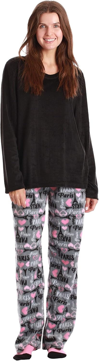 image:imageJust Love Pajama Pants Set Womens with SocksParis Love