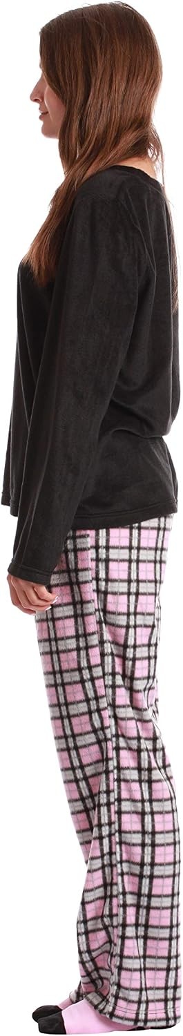 image:imageJust Love Pajama Pants Set Womens with SocksPlayful Plaid