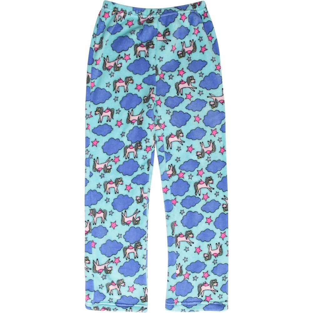 image:imageJust Love Plush Pajama Pants for Girls Fleece PJsUnicorn Sky