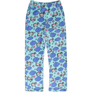 Just Love Plush Pajama Pants for Girls – Fleece PJs(Unicorn Sky)